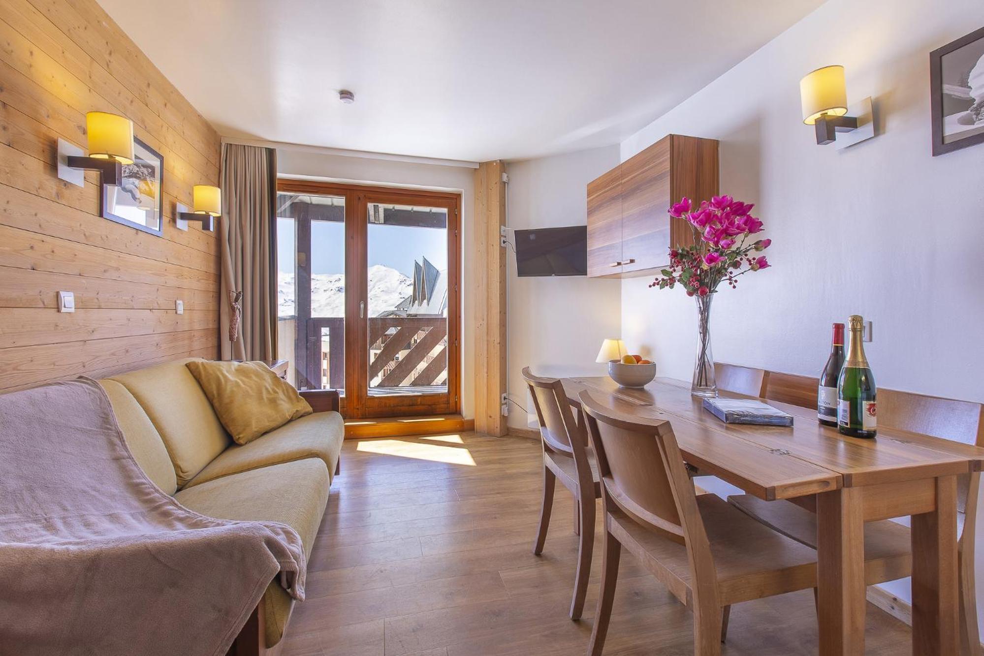 Residence Les Temples Du Soleil - Val Thorens Bagian luar foto